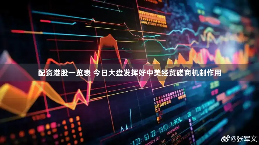 配资港股一览表 今日大盘发挥好中美经贸磋商机制作用